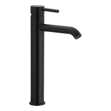 KFA Armatura 5032-612-81 - Hane + afløb m. overløb MOZA 33 cm mat sort