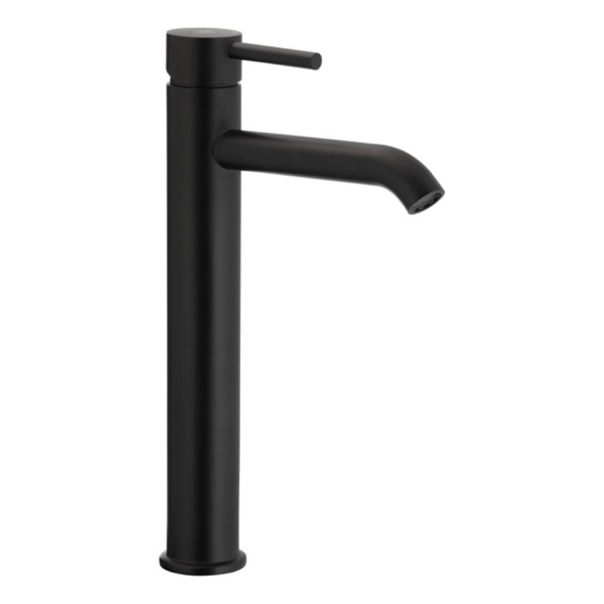KFA Armatura 5032-612-81 - Hane + afløb m. overløb MOZA 33 cm mat sort
