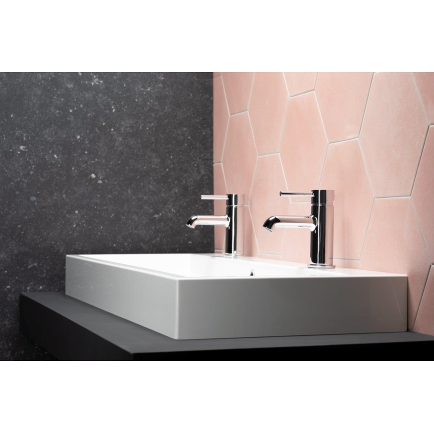 KFA Armatura 5032-815-00 - Hane + afløb m. overløb MOZA 15,2 cm skinnende krom