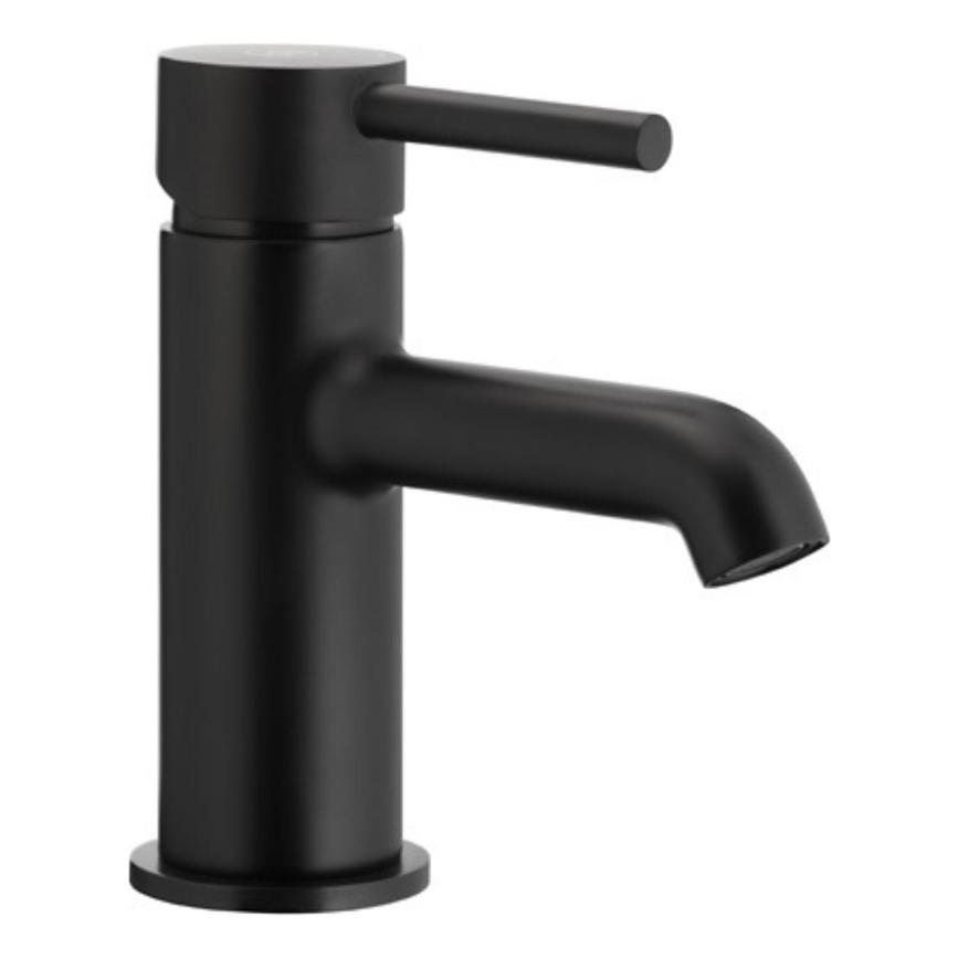 KFA Armatura 5032-815-81 - Hane + afløb m. overløb MOZA 15,2 cm mat sort