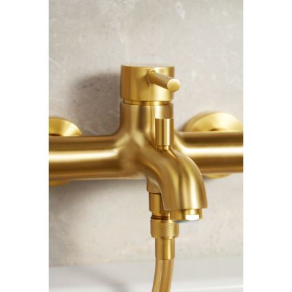 KFA Armatura 5034-010-31 - Badekarbatteri MOZA børstet guld