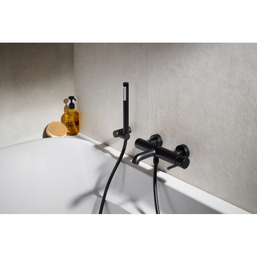 KFA Armatura 5034-020-81 - Hane til badekar MOZA mat sort