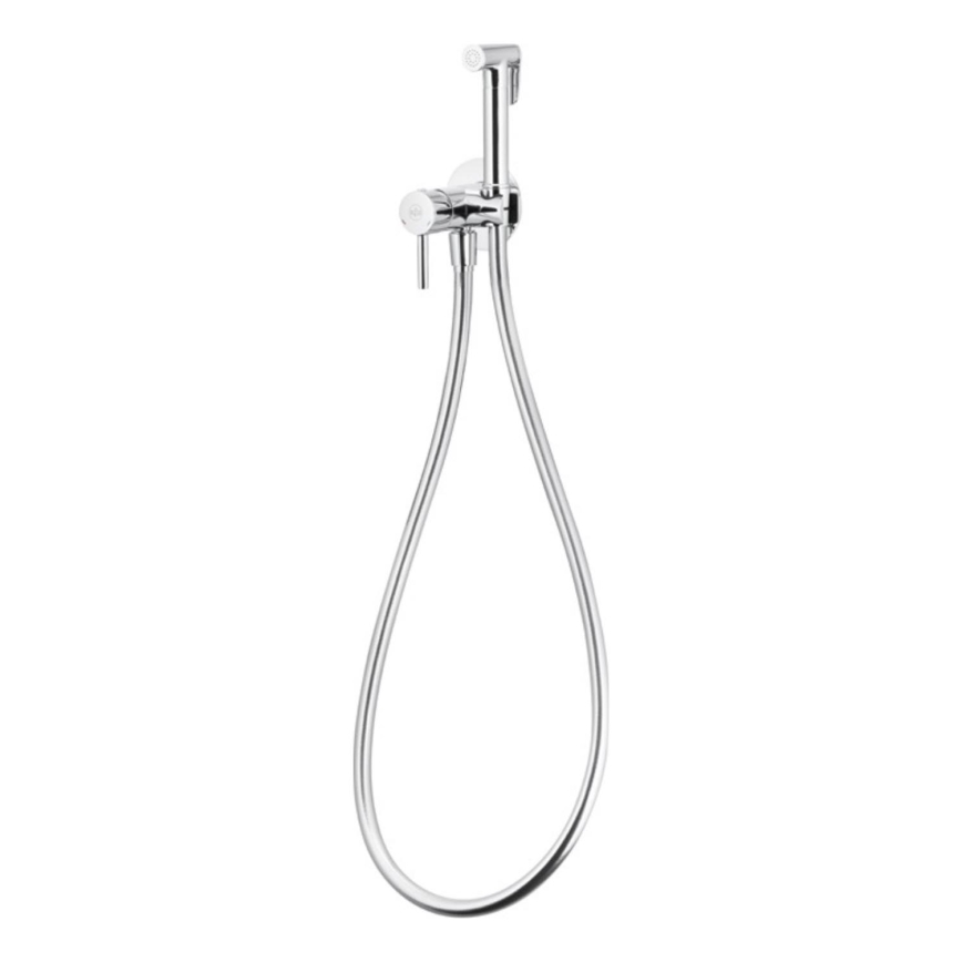 KFA Armatura 5039-512-00 - Bidethane med bruser til skjult installation MOZA skinnende krom