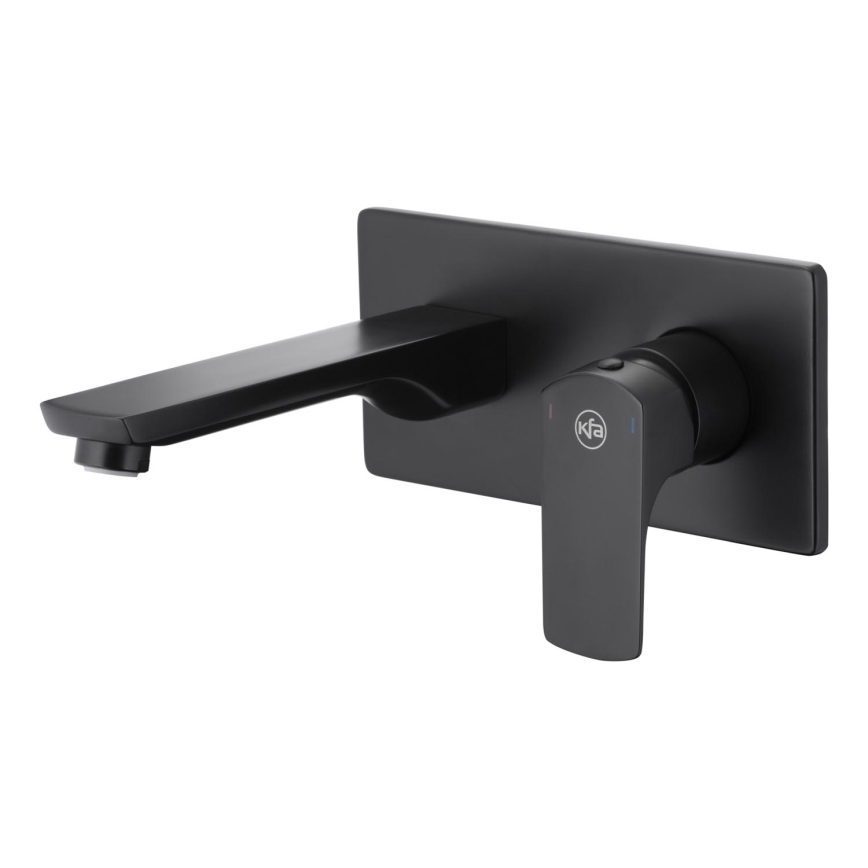 KFA Armatura 5539-810-81 - Håndvaskarmatur til skjult installation MOKAIT messing/mat sort