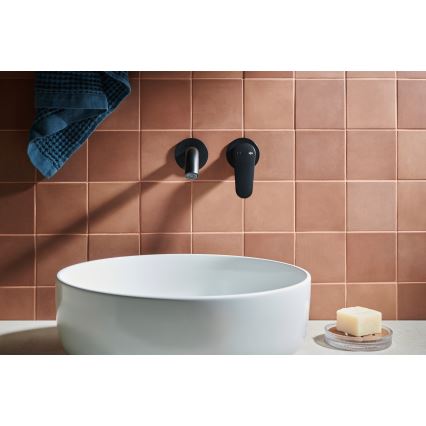 KFA Armatura 5559-810-81 - Håndvaskarmatur til skjult installation OTAVA mat sort