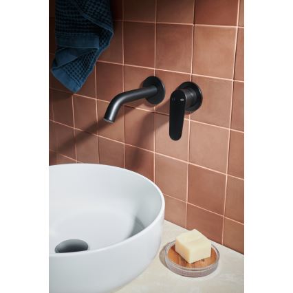 KFA Armatura 5559-810-81 - Håndvaskarmatur til skjult installation OTAVA mat sort