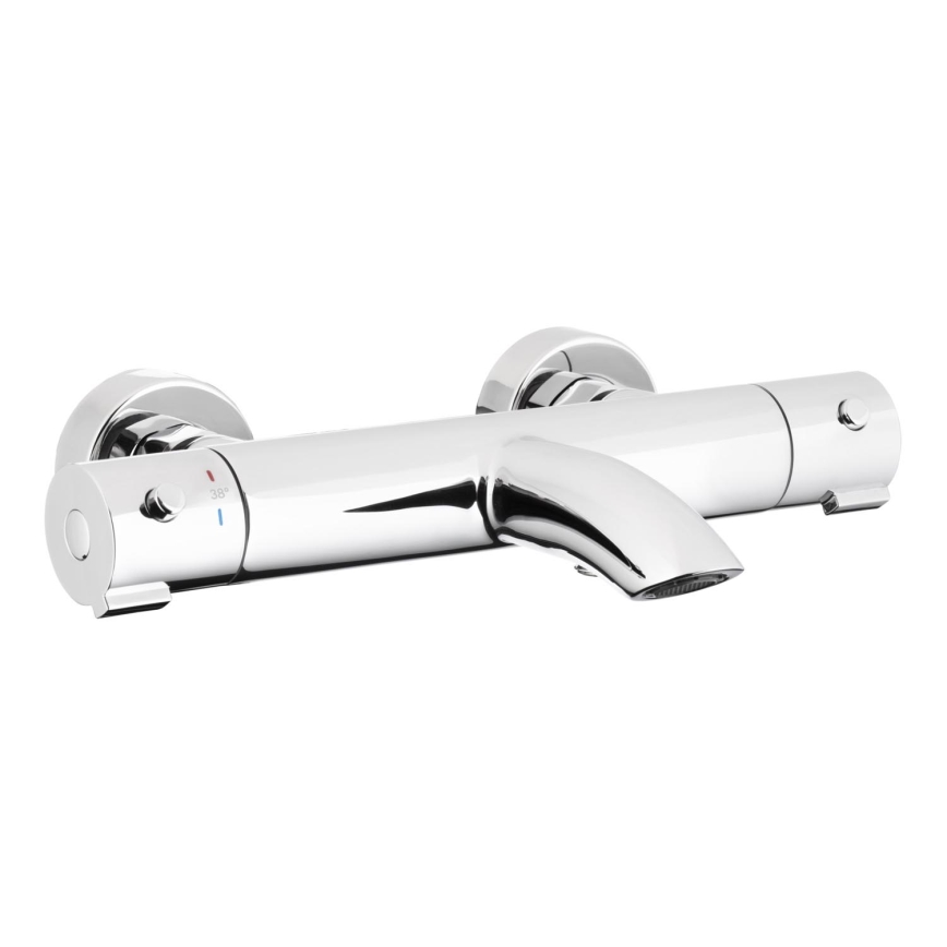 KFA Armatura 5734-010-00 - Termostatisk hane til badekar MOZA skinnende krom