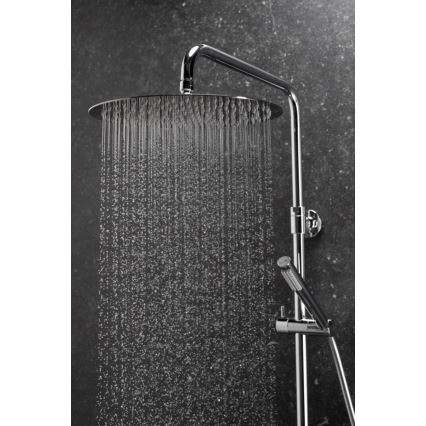 KFA Armatura 5736-920-00 - Brusesæt m. termostathane MOZA skinnende krom