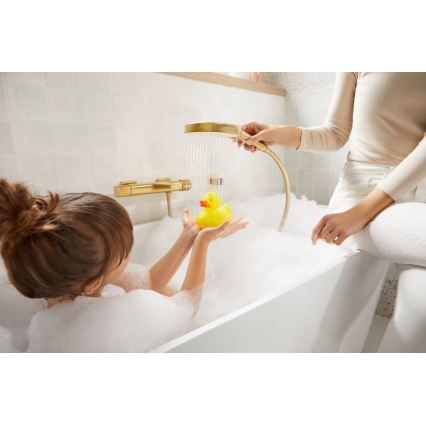 KFA Armatura 5754-010-31 - Termostatisk karbatteri MALAGA, børstet guld