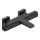 KFA Armatura 5754-010-81 - MALAGA termostatisk badekarbatteri, sort