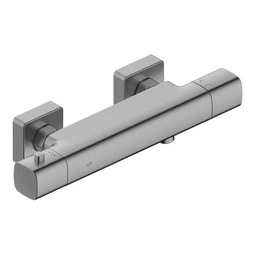 KFA Armatura 5756-010-61 - Termostatisk brusearmatur MALAGA metalgrå