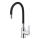 KFA Armatura 6553-915-00 - Hane m. fleksibel arm RUMBA 40,5 cm sort/skinnende krom
