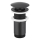 KFA Armatura 660-253-81 - Vaskafløb uden overløb CLICK-CLACK diameter 6,6 cm messing/mat sort