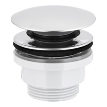 KFA Armatura 660-310-00 - Afløb til håndvask CLICK-CLACK diameter 6,6 cm skinnende krom