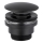 KFA Armatura 660-310-81 - Afløb til håndvask CLICK-CLACK diameter 6,6 cm messing/mat sort