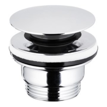 KFA Armatura 660-320-00 - Afløb til håndvask CLICK-CLACK diameter 6,6 cm skinnende krom