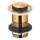 KFA Armatura 660-353-31 - Vaskafløb uden overløb CLICK-CLACK diameter 6,2 cm messing/jord guldfarvet