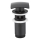 KFA Armatura 660-454-81 - Håndvask afløb m. overløb CLICK-CLACK 7x7 cm messing/mat sort