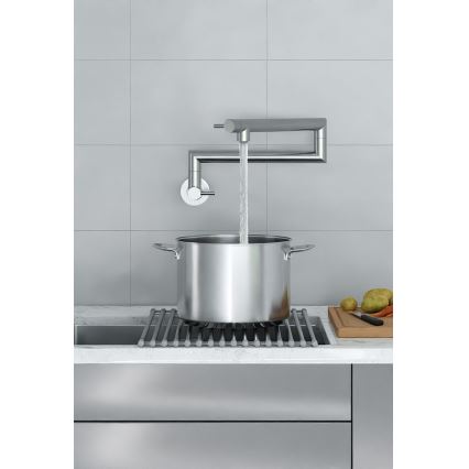 KFA Armatura 6623-030-22 - Køkkenarmatur med svingbar arm DUERO POT FILLER i rustfrit stål