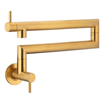 KFA Armatura 6623-030-31 - Køkkenhane med led DUERO POT FILLER rustfri/jord guldfarvet