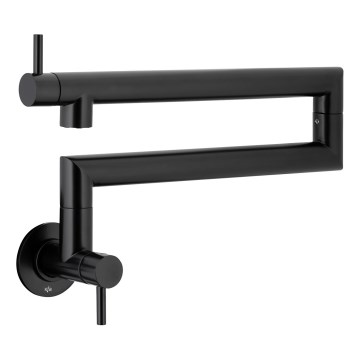 KFA Armatura 6623-030-81 - Køkkenarmatur med svingarm DUERO POT FILLER i rustfrit stål/mat sort