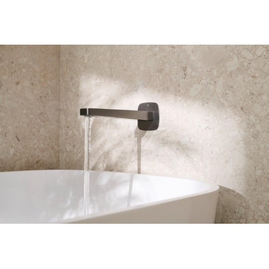 KFA Armatura 836-007-61 - Udløbstud til indbygget montering MALAGA, metalgrå