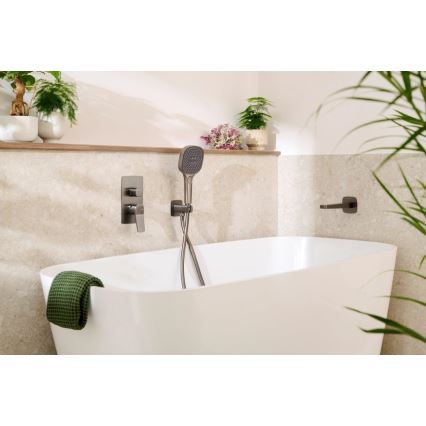 KFA Armatura 836-007-61 - Udløbstud til indbygget montering MALAGA, metalgrå