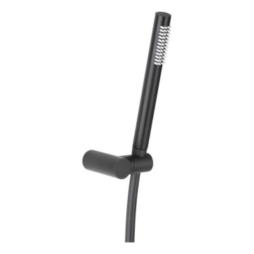 KFA Armatura 841-225-81 - Brusesæt MOZA rustfri/mat sort