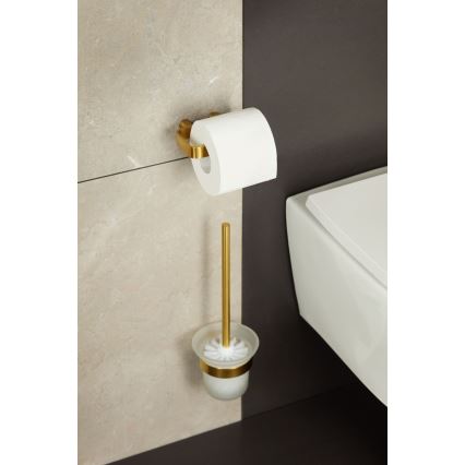 KFA Armatura 864-022-31 - Toiletrulleholder rustfri/jord guldfarvet