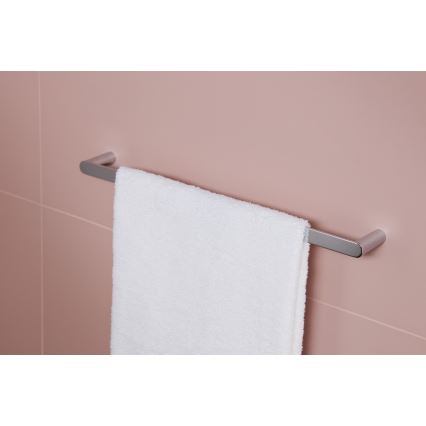 KFA Armatura 864-025-00 - Væghængt håndklædestang 24 cm skinnende krom