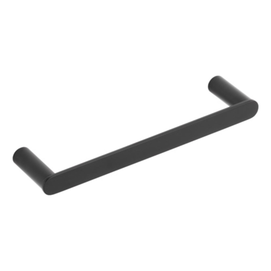 KFA Armatura 864-025-81 - Væghængt håndklædestang 24 cm rustfri/mat sort