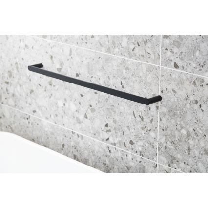 KFA Armatura 864-026-81 - Væghængt håndklædestang 47 cm rustfri/mat sort