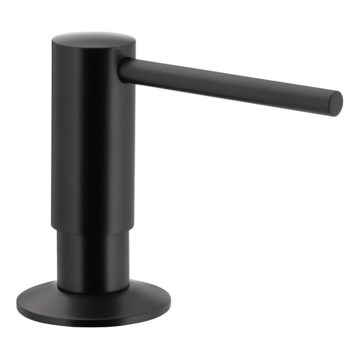 KFA Armatura 990-100-81 - Indbygget sæbedispenser DUERO rustfri/mat sort