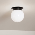 Kichler - ALBERS loftlampe 1xE27/40W/230V, Ø 20,3 cm, sort