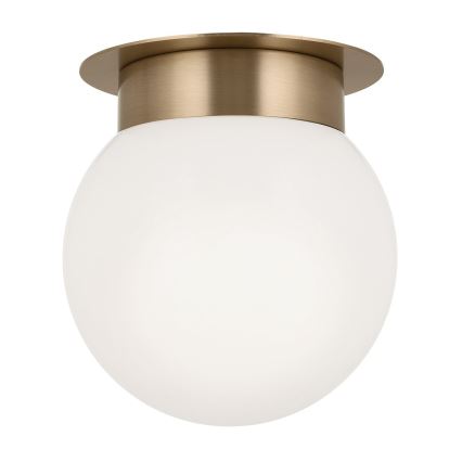 Kichler KL-ALBERS-F-G-CPZ-Loftlampe ALBERS 1xE27/40W/230V Ø 20,3 cm guldfarvet