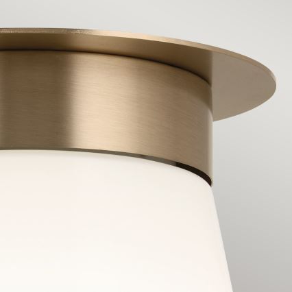 Kichler - Loftlampe ALBERS 1xE27/40W/230V Ø 21,6 cm bronzefarvet