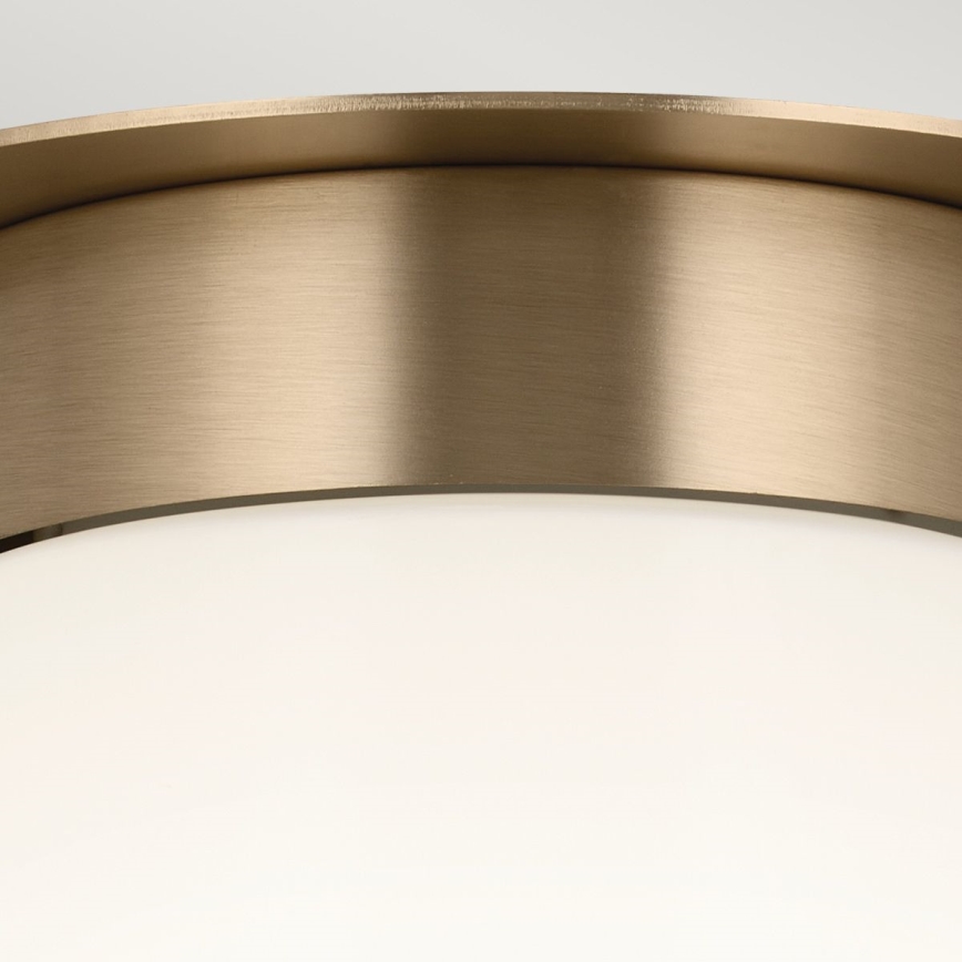 Kichler - Loftlampe ALBERS 1xE27/40W/230V Ø 21,6 cm bronzefarvet