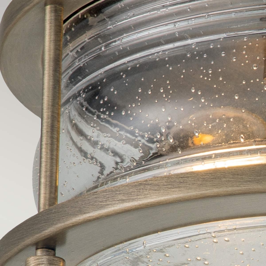 Kichler - Udendørs lampe ASHLANDBAY 1xE27/60W/230V IP44 bronzefarvet