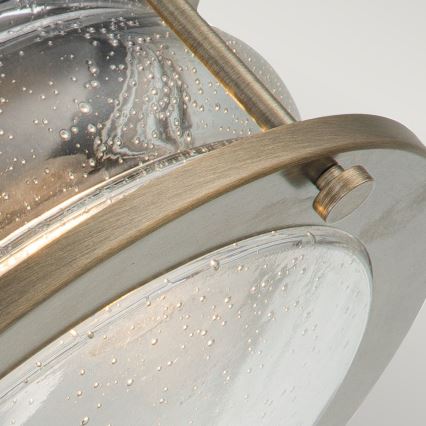 Kichler - Udendørs lampe ASHLANDBAY 1xE27/60W/230V IP44 bronzefarvet