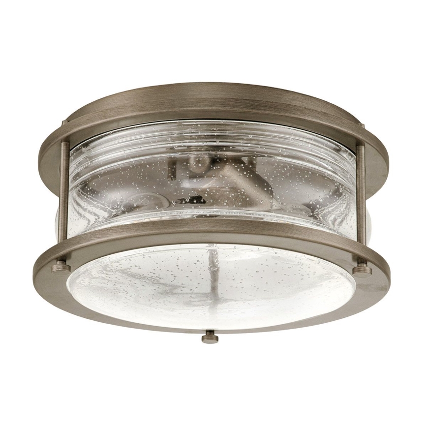 Kichler - Udendørs lampe ASHLANDBAY 1xE27/60W/230V IP44 bronzefarvet
