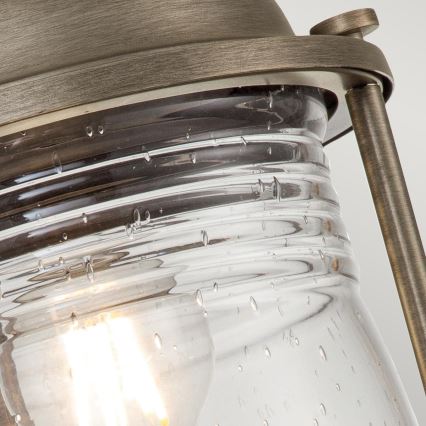 Kichler - Udendørslampe ASHLANDBAY 1xE27/60W/230V IP44 bronzefarvet