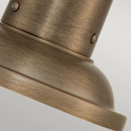 Kichler - Udendørslampe ASHLANDBAY 1xE27/60W/230V IP44 bronzefarvet