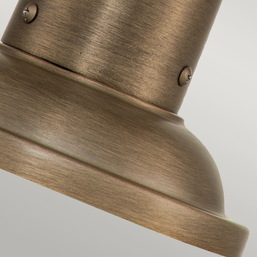 Kichler - Udendørslampe ASHLANDBAY 1xE27/60W/230V IP44 bronzefarvet