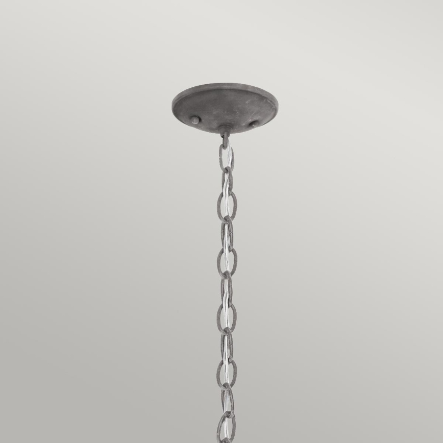 Kichler - Udendørspendel med kædeophæng BRIDGE POINT 1xE27/60W/230V IP44