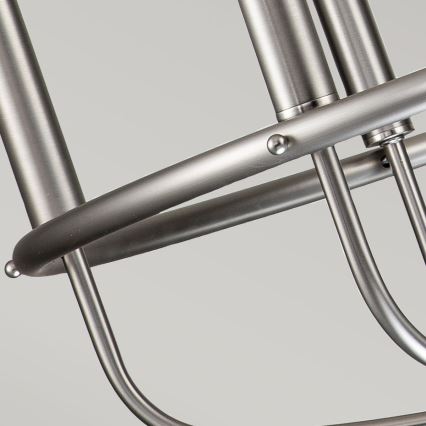 Kichler - Kædeophængt lysekrone CAPITOL HILL 6xE14/40W/230V mat krom