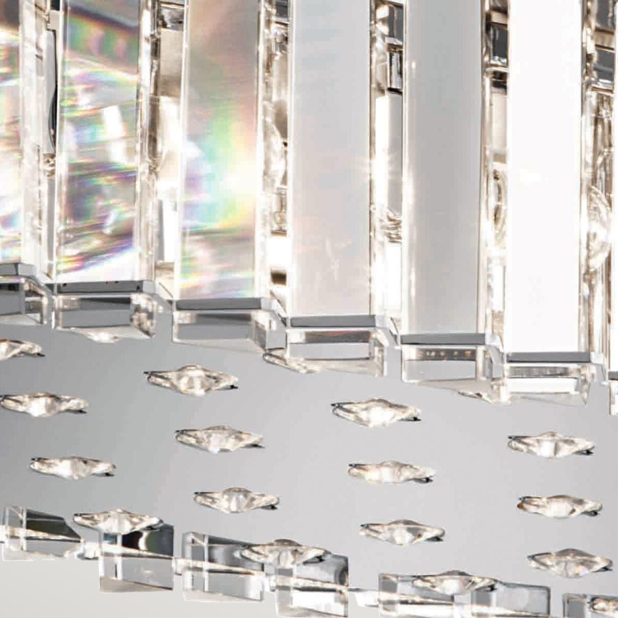 Kichler - LED pendel til badeværelse CRYSTAL SKYE 12xG9/3W/230V IP44