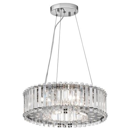 Kichler - LED pendel til badeværelse CRYSTAL SKYE 6xG9/3W/230V IP44