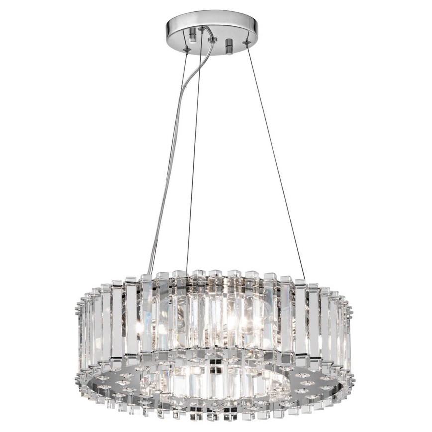 Kichler - LED pendel til badeværelse CRYSTAL SKYE 6xG9/3W/230V IP44