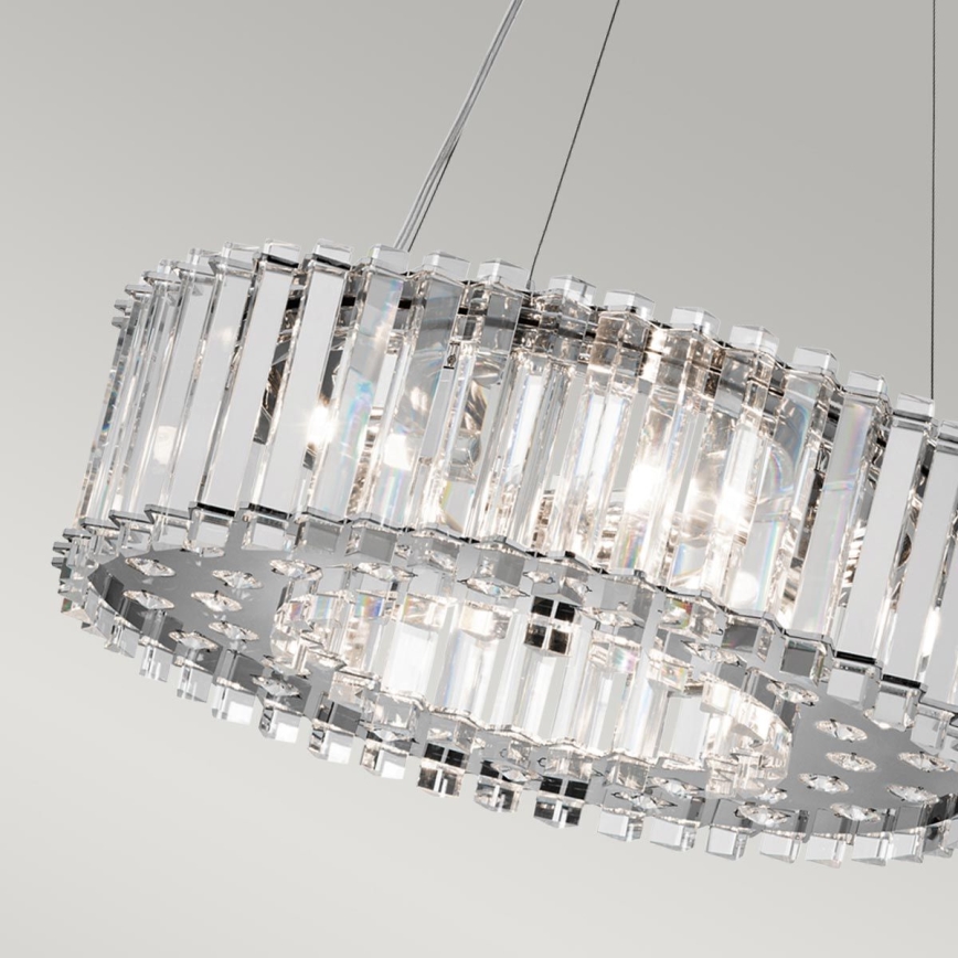Kichler - LED pendel til badeværelse CRYSTAL SKYE 6xG9/3W/230V IP44