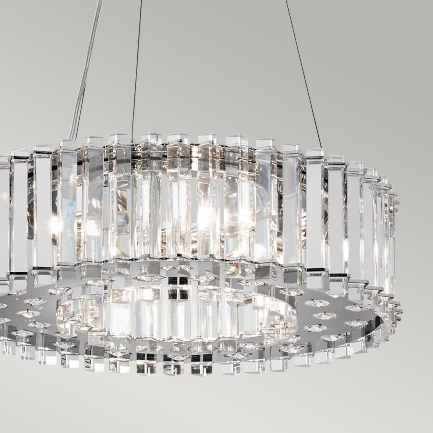 Kichler - LED pendel til badeværelse CRYSTAL SKYE 6xG9/3W/230V IP44
